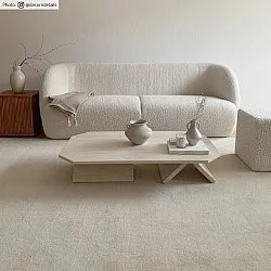 Uldtæppe - Ella (creme)