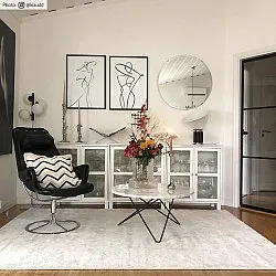 Viscose-tæppe - Jodhpur Special Luxury Edition (offwhite)