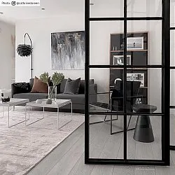 Viscose-tæppe - Jodhpur Special Luxury Edition (lysegrå/beige)