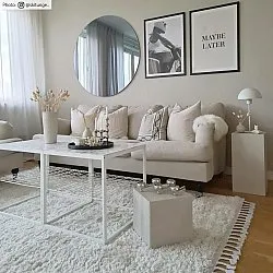 Ryatæpper - Orellana (beige)