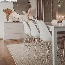 Uldtæppe - Coastal (creme)