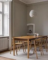 Uldtæppe - Otago (beige)