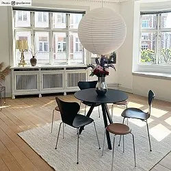 Uldtæppe - Dhurry (natur)