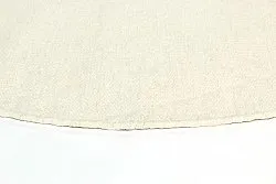 Runde tæpper - Dhurry (hvid)