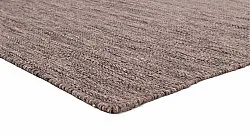 Uldtæppe - Dhurry (antracit)