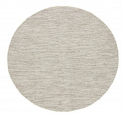 Alfombras redondeadas - Dhurry (beige)