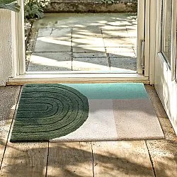 Dørmåtte - Anila (grøn/multi)