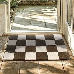 Dørmåtte - Lovre (brun/beige)