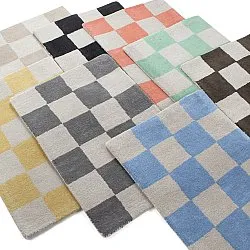 Dørmåtte - Lovre (grøn/beige)