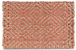 Dørmåtte - Amara (natur/terracotta)