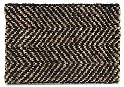 Dørmåtte - Kiara (natur/svart)
