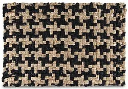 Dørmåtte - Reese (natur/svart)