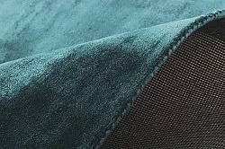 Viscose-tæppe - Jodhpur Special Luxury Edition (turkis)