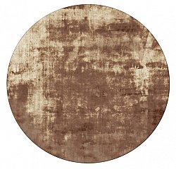 Rundt tæppe - Jodhpur Special Luxury Edition (brun)