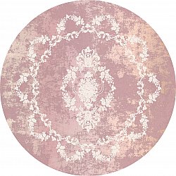 Rundt tæppe - Nefta (rosa)