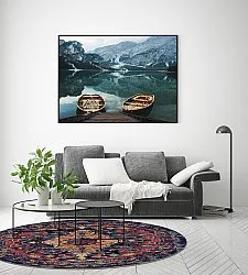 Rundt tæppe - Tabarka (multi)