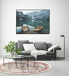 Rundt tæppe - Toujane (multi)