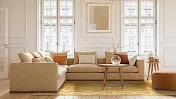 Wilton-tæppe - Taknis (ochre)