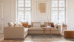 Wilton-tæppe - Taknis (beige)