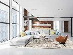 Wilton-tæppe - Toujane (grå)