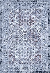 Wilton-tæppe - Denizli (mørkeblå)