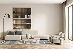 Wilton-tæppe - Effie (beige/multi)