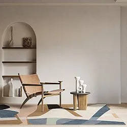 Wilton-tæppe - Jean (beige/multi)