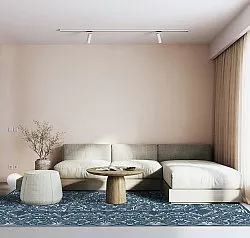 Wilton-tæppe - Cordelia (blå)