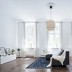 Wilton-tæppe - Theodora (blå)