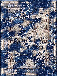 Tapis Wilton - Temima (bleu)