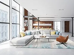 Wilton-tæppe - Zarzi (blå)