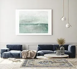 Wilton-tæppe - Siliana (blå)