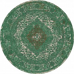 Rundt tæppe - Lainey (grøn)