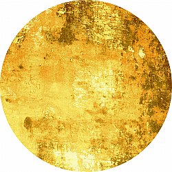 Rundt tæppe - Salitto (guld)