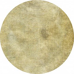 Rundt tæppe - Chodos (guld)