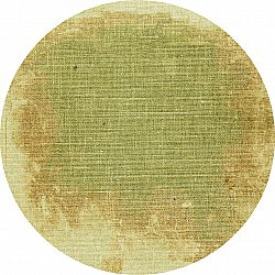 Rundt tæppe - Albaida (grøn)