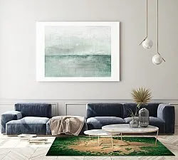 Wilton-tæppe - Positano (beige/grøn)