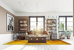 Wilton-tæppe - Benali (guld)