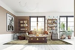 Wilton-tæppe - Taberno (grå/beige)