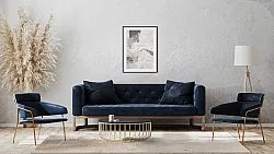 Wilton-tæppe - Bornos (grå/beige)