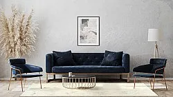 Wilton-tæppe - Osuna (grå/beige)