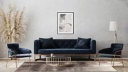 Wilton-tæppe - Olmedo (grå/beige)