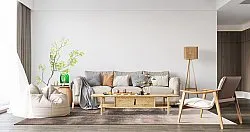 Wilton-tæppe - Olmedo (grå/beige)