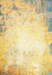 Wilton-tæppe - Palau (guld/beige/blå)