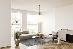 Wilton-tæppe - Lynton (mørkegrå)