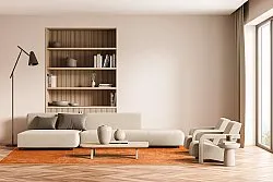 Wilton-tæppe - Lynton (orange)