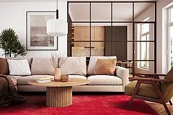 Wilton-tæppe - Lynton (rød)