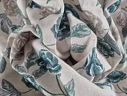 Bomuldsdug - Wreath (blå)