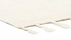 Uldtæppe - Malana (hvid)