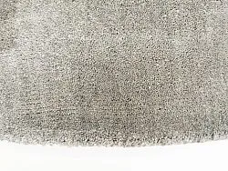 Rundt tæppe - Recycled PET with viscose look (grå)